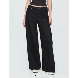 GAP Mid Rise Ultrasoft Baggy Wide Leg Slouchy Jeans